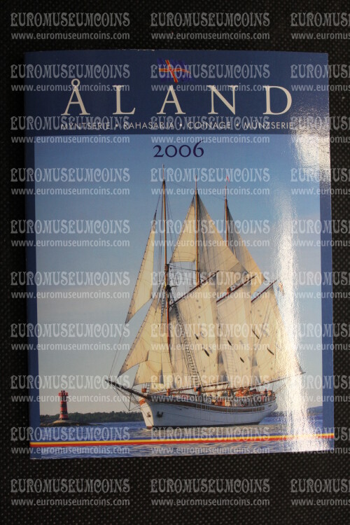 2006 Aland divisionale FDC con francobollo in confezione ufficiale