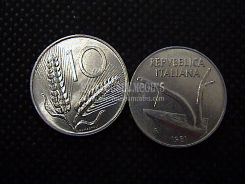 1981 Italia 10 Lire FDC 