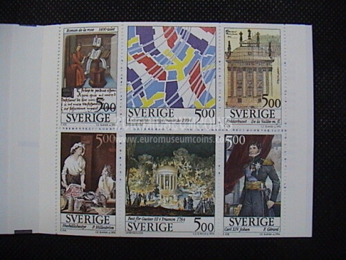 1994 Svezia Libretto Relazioni Culturali