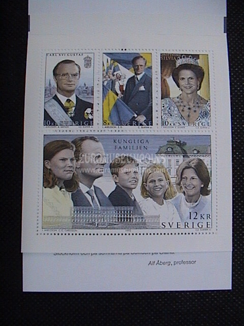 1993 Svezia Libretto Famiglia Reale