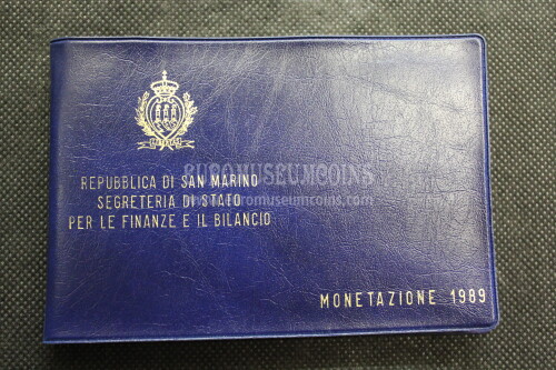 1989 San Marino divisionale Lire FDC 