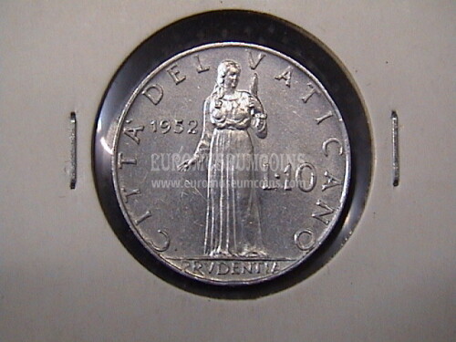 1952 Vaticano 10 Lire  