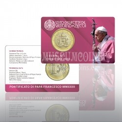 2023 Vaticano 1 euro in coincard n° 2