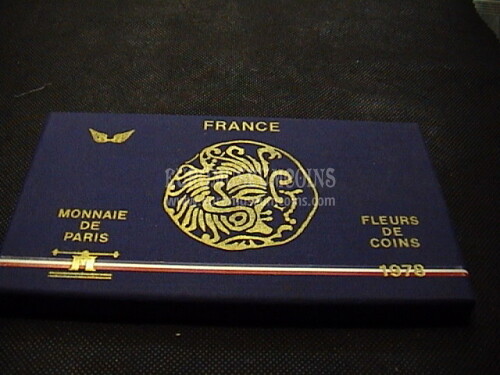 1978 Francia divisionale FDC in confezione ufficiale