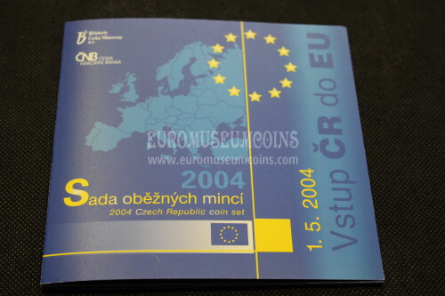 2004 Repubblica Ceca divisionale FDC in confezione ufficiale
