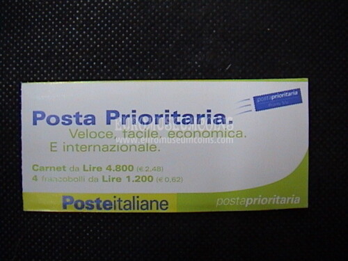 2001 Italia Libretto Prioritario