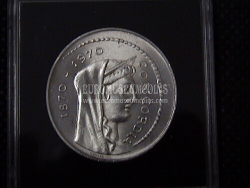 1970 Italia moneta da Lire 1000 Roma Capitale in argento