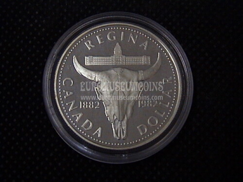 1982 Canada Dollaro in argento Regina