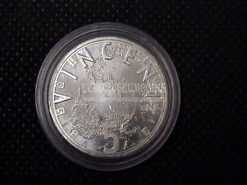 2003 Olanda 5 Euro in argento Vincent Van Gogh