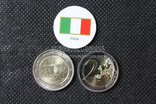 Italia 2007 Trattati di Roma 2 Euro commemorativo 