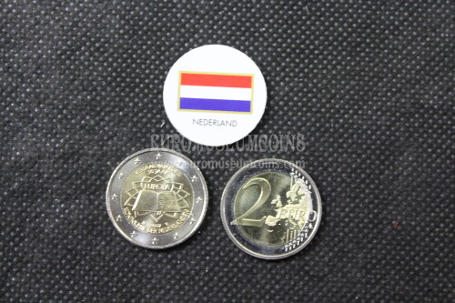 Olanda 2007 Trattati di Roma 2 Euro commemorativo