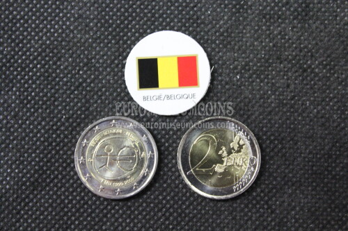Belgio 2009 EMU 2 Euro commemorativo