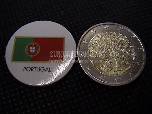 Portogallo 2007 Presidenza Europea 2 Euro commemorativo