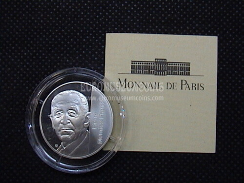 1992 Francia 5 Franchi in argento Proof Mendes