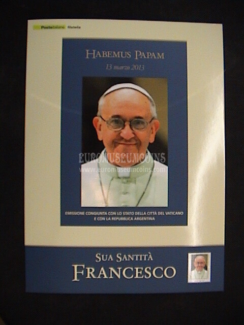 2013 Italia Folder Sua Santità Papa Francesco