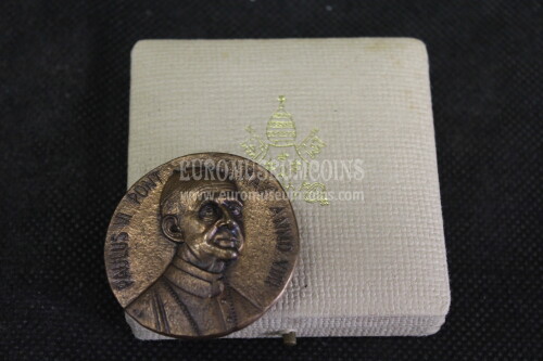 1972 Vaticano medaglia Paolo VI in bronzo