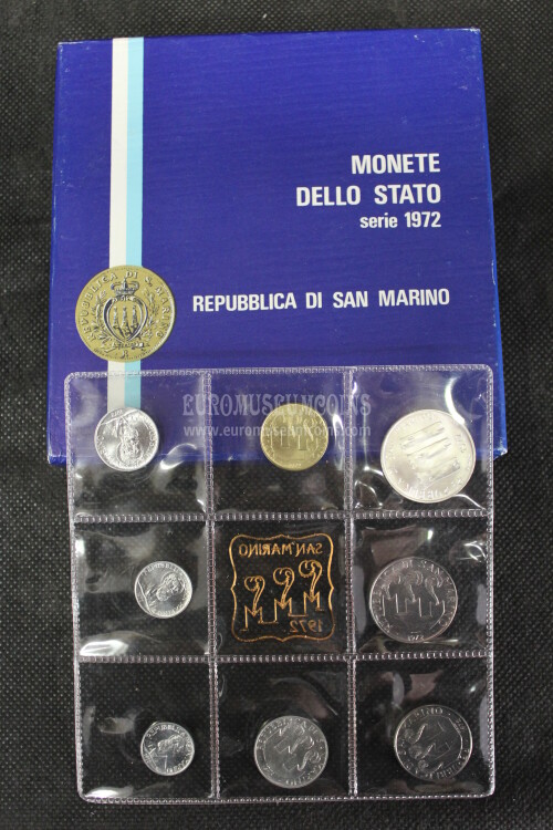1972 San Marino divisionale Lire FDC 