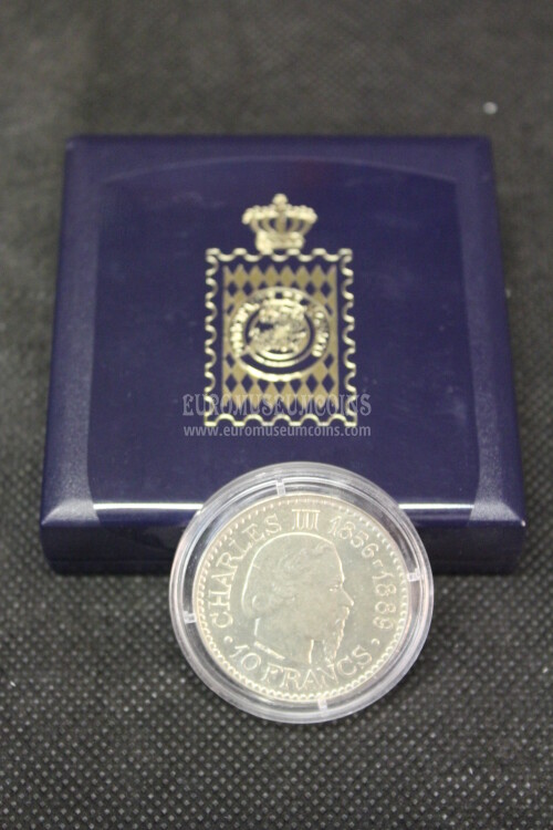 1966 Monaco 10 Franchi Charles III  in argento