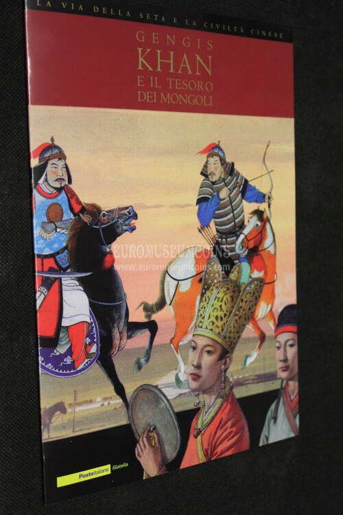 2007 Italia Folder Gengis Khan e il Tesoro dei Mongoli