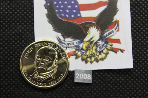 2008 Stati Uniti John Quincy Adams zecca D dollaro Presidenti