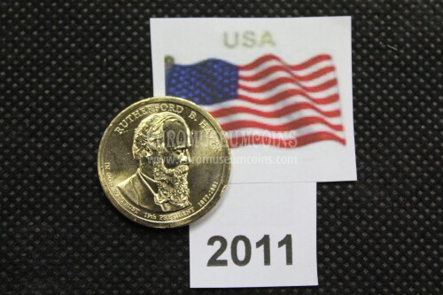 2011 Stati Uniti Rutherford B. Hayes zecca D dollaro Presidenti   