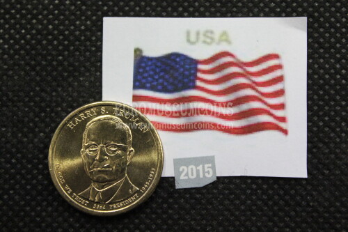 2015 Stati Uniti Harry S. Truman zecca P dollaro Presidenti   