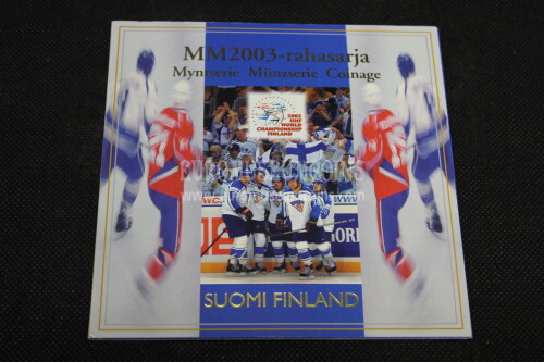 2003 Finlandia Hockey divisionale FDC in confezione ufficiale