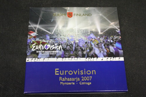 2007 Finlandia Eurovision divisionale FDC in confezione ufficiale