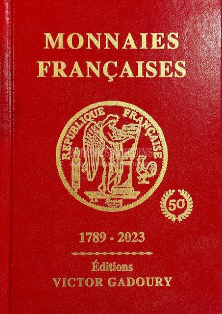 catalogo monete francesi Gadoury edizione 2024 dal 1789 al 2023