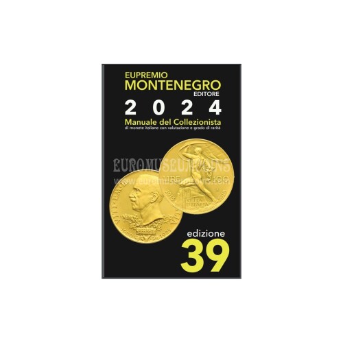 2024 Catalogo Montenegro monete Area Italiana edizione 39