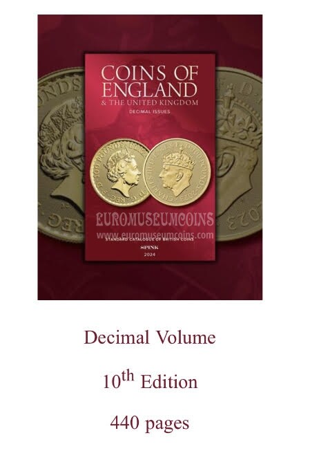 SPINK Coins of England catalogo monete britanniche edizione 2024  Decimal issues