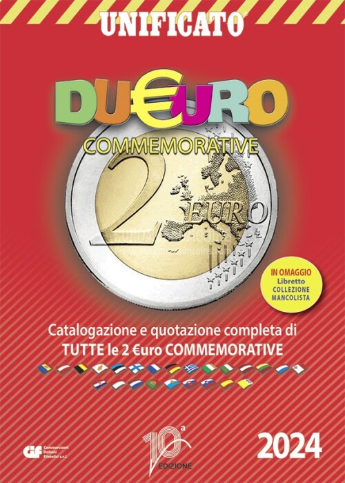 2024 Catalogo Unificato 2 Euro Commemorativi