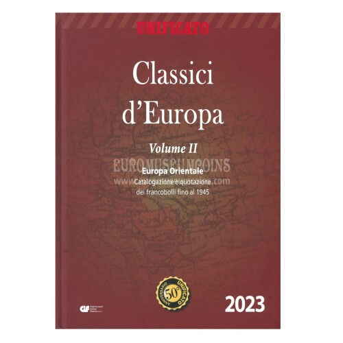 2023 Catalogo Unificato francobolli classici d' Europa Orientale 