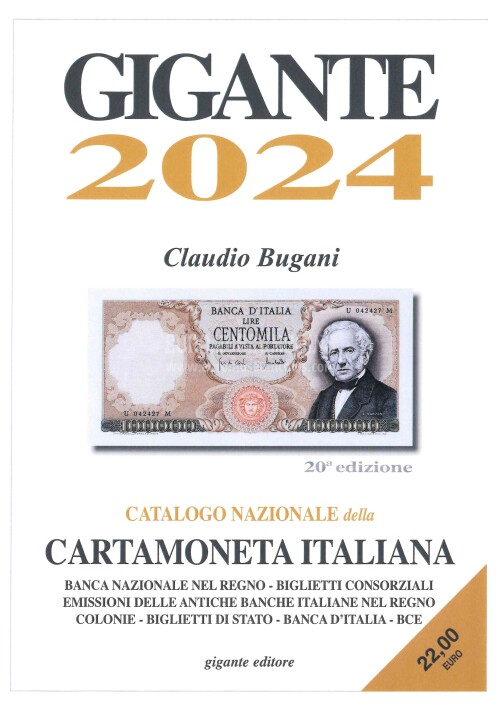 2024 Catalogo Gigante cartamoneta italiana