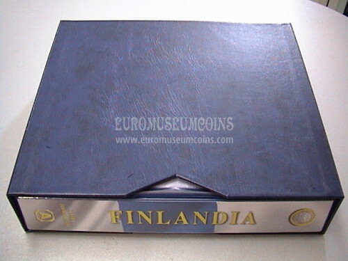 Album Finlandia cartella con custodia per 5 euro commemorativi