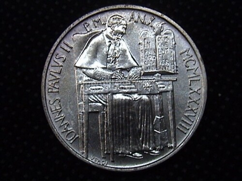 1988 Vaticano 1000 Lire Anno X in argento