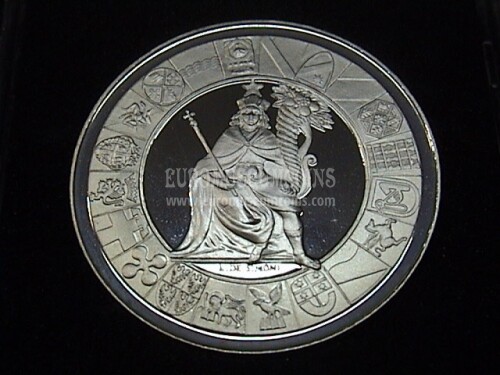 2006 Italia 5 Euro Proof 60° Repubblica Italiana in argento