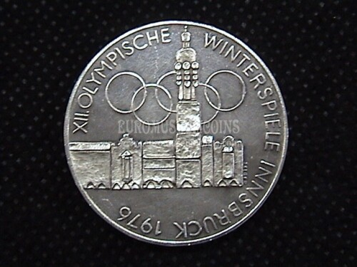 1976 Austria 100 scellini Olimpiadi Invernali Innsbruck proof