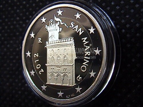 2012 San Marino 2 Euro FS proof