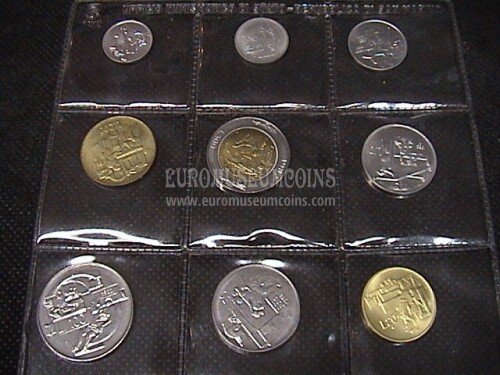 San Marino monete singole 1982
