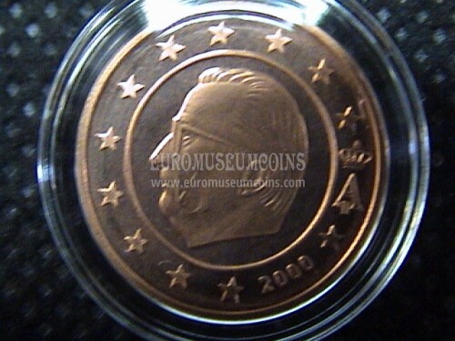2000 Belgio 2 Cent proof
