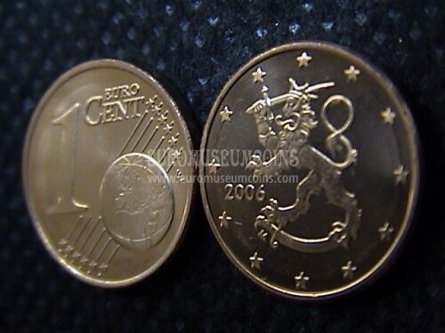 1 centesimo di euro Finlandia anno 2006