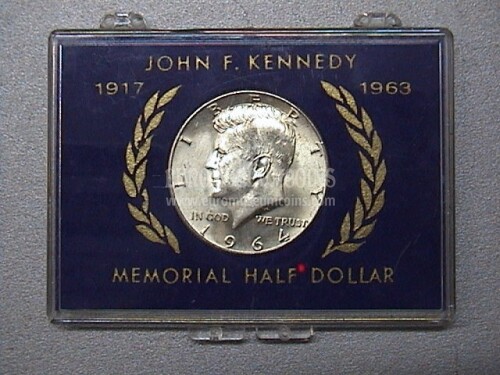 1964 Stati Uniti half dollar Kennedy in argento FDC