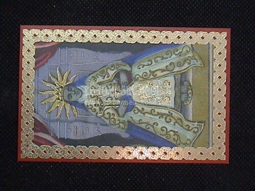 Santa Caterina di Bologna religiosa dell'Ordine delle Clarisse santino n.262
