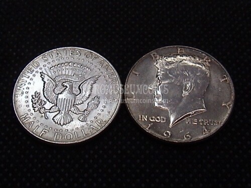 1964 Stati Uniti half dollar Kennedy in argento FDC zecca D