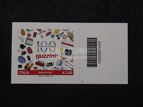 2012  Made in Italy GUZZINI 1v. codice a barre