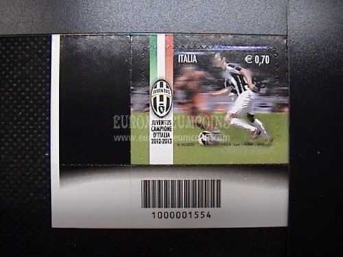 2013 Juventus Campione d' Italia 1v. codice a barre