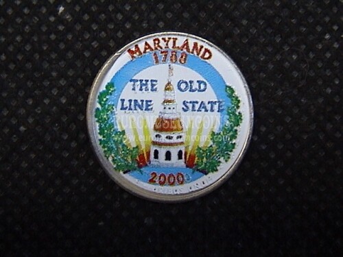 2000 Stati Uniti Maryland quarto di dollaro Stati colorato