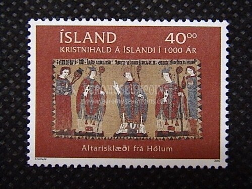 2000 Islanda Cristianesimo 1v.