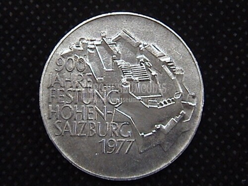 1977 Austria 100 scellini 900° Hoensalzsburg